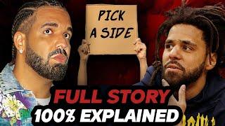 Why J Cole Chose Drake's Side in the Beef: The 100% Full Story