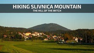 Hiking Slivnica Mountain near Cerknica in Slovenia