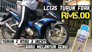 LC135 | Cara Rendahkan Fork LC & Keraskan Baru Melantun! Bajet RM5 Sahaja! Edisi New Year 2021