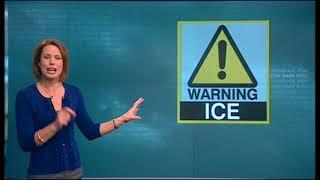 Nina Ridge BBC Weather 2011 12 05 Louise Minchin first