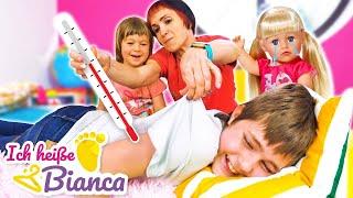 Ich heiße Bianca. Doktor Spiele mit Bianca und Mama. Lustige Familien Videos