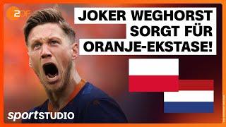 Polen – Niederlande Highlights | UEFA EURO 2024 | sportstudio