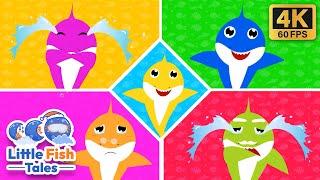 If Sharks Are Happy | Sing Along with Baby Shark | Little Fish Tales | #babyshark #fish