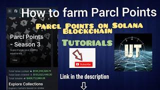 Parcl Airdrop | How to farm Parcl Points on Solana Blockchain | Season 3