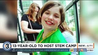 Youngest student at UW Madison, at 13 years old, to host STEM camp next week