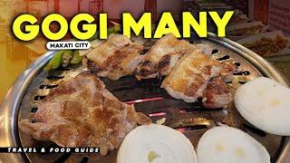 Super sulit PHP 599 UNLIMITED SAMGYUPSAL & BUFFET in Makati! | Gogi Many | 4K Food and Travel Guide