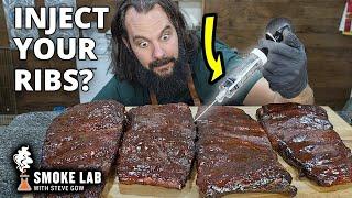 Does injecting RIBS make them BETTER? | Smoke Lab with Steve Gow | Oklahoma Joe's®️