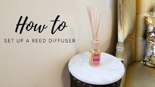 How to Set Up a Reed Diffuser