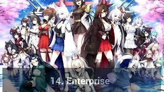 Azur Lane THE ANIMATION Soundtrack 1 ( 14. Enterprise)