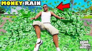 Franklin Taking Shower In Infinite Money Rain GTA 5 | SHINCHAN and CHOP