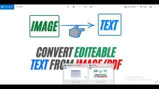 How to Convert Image to Text in Google Docs (JPEG to DOCX) | Convert image to Text in Google Docs