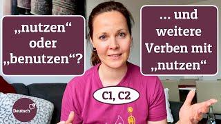 Wie du "nutzen" richtig verwendest (+ Präfixe) | Deutsch C1-C2