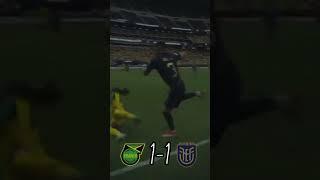 Ecuador vs Jamaica ️️ Comeback