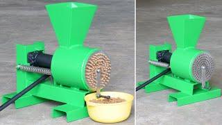 How To Make Homemade Hydraulic Mini Feed Pellet Machine Using 5 Ton Jack | Diy Feed Pellet Machine