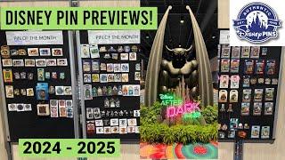 DISNEY PIN PREVIEWS 2024-2025! (Disney After Dark Pin Event)