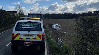 SPECIALIST JEEP XJ 4x4 dispatched to a vehicle GONE OFF ROAD!