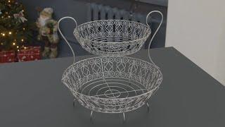 Fruit Basket Modeling | Time - Lapse | Just using curves | Blender