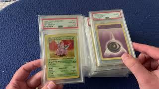 (GIANT!) 1st edition base set PSA 10 Mail day & Summer 2021 Pokemon market chat!