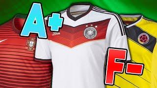 GRADING EVERY 2014 WORLD CUP KIT