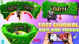 Fast gloowal tips and tricks with handcam tutorial free fire