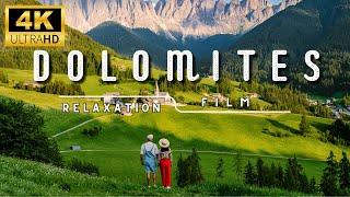 DOLOMITES Relaxation Film 4K - Terra Vibes Nature 4k Video UHD