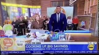 Good Morning America Features Reusable Grocery Bags by Lotus Sustainables - Jan 2020