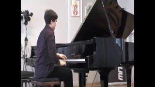 Milan Đukić  plays J.S.Bach  prelude and fugue no.18 in g sharp minor ,WTCI, BWV 863