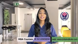 MBA Admission: Eligibility, Courses Duration, Scope with IMTS institute Noida