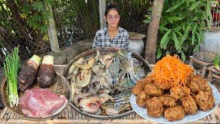 Best way of cooking seafood with taro, so yummy