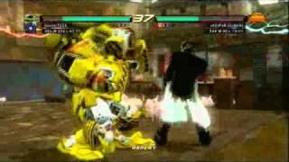 Tekken 6 Xbox LIVE Ranked Match: Shirdel7221 (Jack) vs. xXCyPeR CloWnXx (Jin)