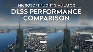 Microsoft Flight Simulator - DLSS Performance Comparison - Sim Update 10 BETA