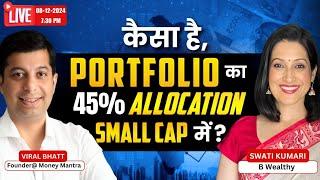 Should I invest in small cap mutual funds? | Latest B Wealthy Help Live | BWHL | Swati B Wealthy