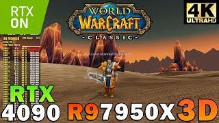 World of Warcraft Classic Era/Hardcore/SoD 4K | Ray Tracing | RTX 4090 | R9 7950X3D | Ultra Settings