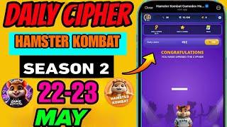 Hamster Kombat Dev Game Daily Cipher 23 June | Hamster Kombat Daily Cipher Code | Daily Combo