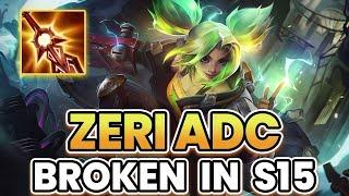 ZERI OP IN SEASON 15 | BEST ADC BUILDS & RUNES TO DOMINATE WILD RIFT