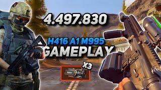 2 TI Modul in 1 Match H416 A1 M995 GAMEPLAY - Arena Breakout Armory