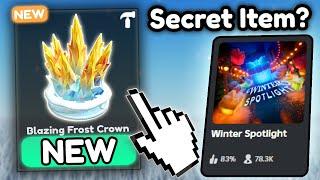 NEW SECRET Crown Item in WINTER SPOTLIGHT! (How to Get It)