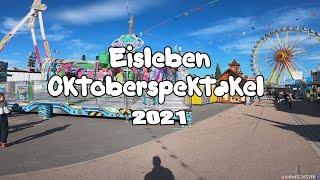 Eisleben Oktoberspektakel 2021 Rundgang Freizeitpark Kirmes 2021 Kirmes Tester Funfair Kermis