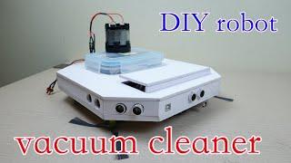 How to make a simple smart robot vacuum cleaner version 2