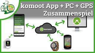 komoot  App + Desktop + GPS  Perfektes Zusammenspiel  Anleitung für Einsteiger! 