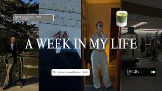 weekly vlog: come on a work trip with me - running a business, harvard, trying to stay sane