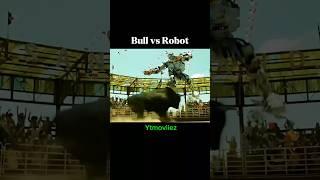 Bull and Robot Fight | Hollywood Movie Explained in Hindi #movie #shorts #movieclips