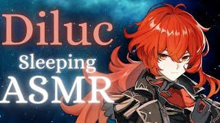 [M4A] Diluc Comes Home To Fall Asleep With You [Genshin Impact ASMR]