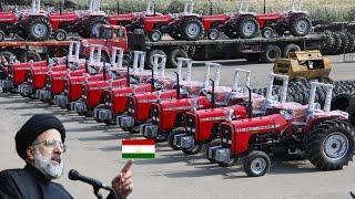Иранские экономические тракторы уже в Таджикистане