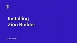 Installing Zion Builder Pro