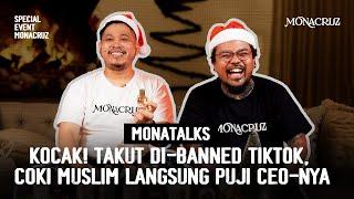 COKI MUSLIM TAKUT DIBANNED, INI PENGALAMAN PERTAMA JADI HOST LIVE TIKTOK #cokipardede #tretanmuslim