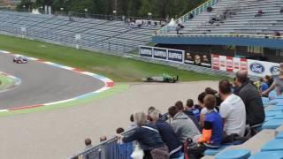 Crash Gamma  Racing Days Assen - BOSS GP - F1 Jaguar - Klaas Zwart