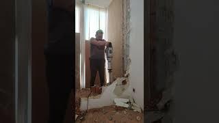 Демонтаж #демонтаж #ремонт #construction #бетонный #home #work #construction