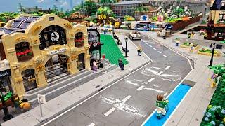 Building an Angled Road for the LEGO City