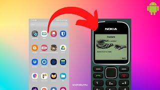 CARA MENGUBAH TAMPILAN HP ANDROID JADI HP NOKIA JADUL